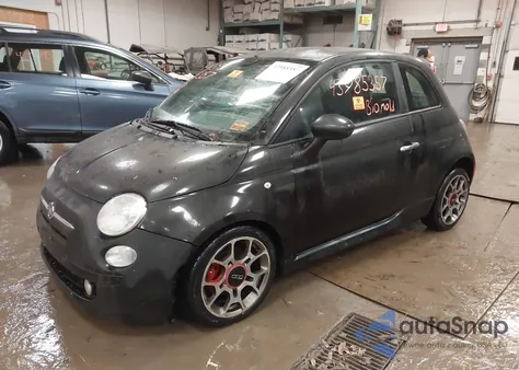2013 Fiat 500 Sport from USA, damaged, VIN 3C3CFFBR2DT686307